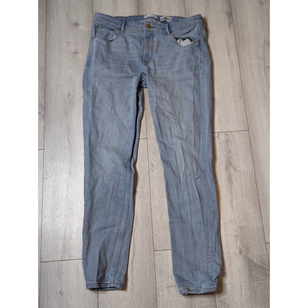 Asos Design Cone Mill Denim Skinny American Classic Jeans vintage Mid Wash 36x34